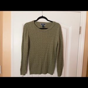 Green Oversized Sweater